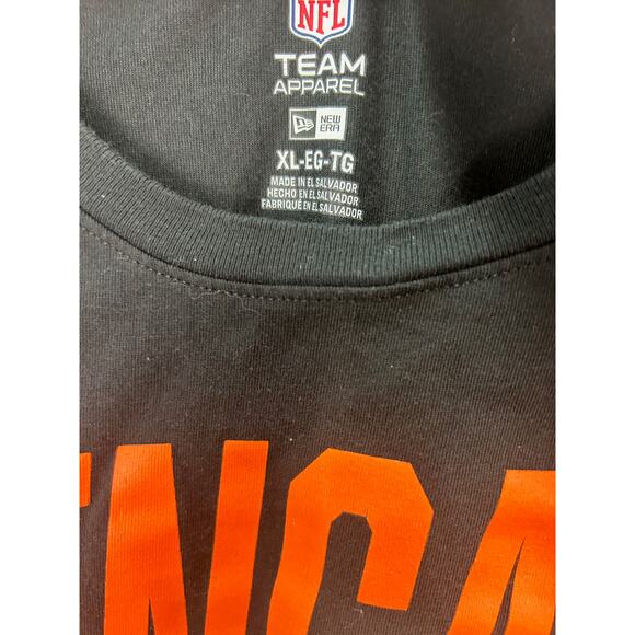 NFL TEAM APPAREL BENGALS NFL LONG SLEEVE TEE SHIRT SIZE XL - Picture 11 of 12